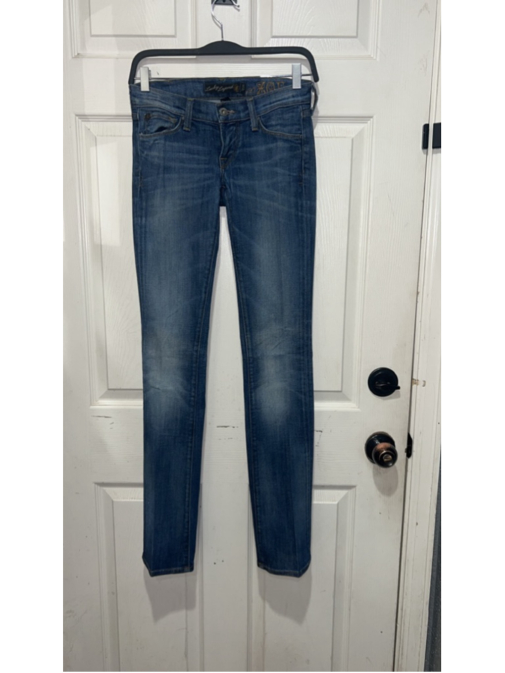 Women's Lucky Brand Zoe Straight Leg Jeans Size 0/24 Blue